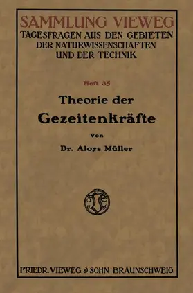Müller |  Theorie der Gezeitenkräfte | Buch |  Sack Fachmedien