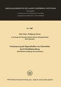 Werner |  Werner, W: Verbesserung der Eigenschaften von Sinterteilen d | Buch |  Sack Fachmedien