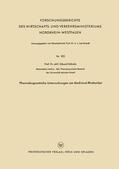 Schratz |  Schratz, E: Pharmakognostische Untersuchungen am Medizinal-R | Buch |  Sack Fachmedien
