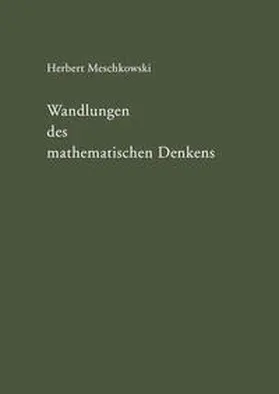 Meschkowski | Wandlungen des mathematischen Denkens | E-Book | www.sack.de