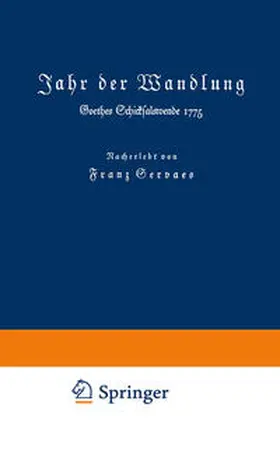 Servaes |  Jahr der Wandlung | eBook | Sack Fachmedien