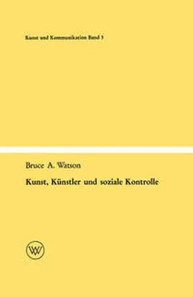 Watson | Kunst, Künstler und soziale Kontrolle | E-Book | www.sack.de