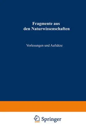 Tyndall |  Fragmente aus den Naturwissenschaften | eBook | Sack Fachmedien