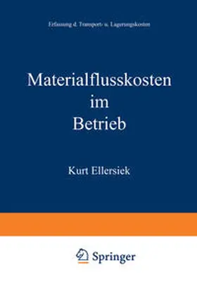 Ellersiek | Materialflußkosten im Betrieb | E-Book | sack.de