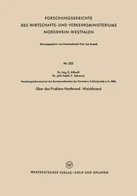 Alberti |  Über das Problem Hartbrand - Weichbrand | eBook | Sack Fachmedien