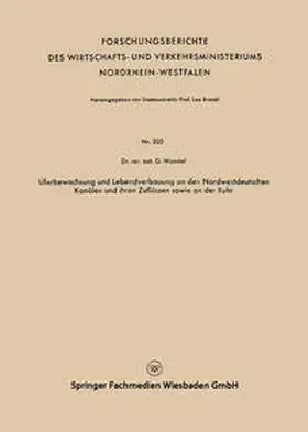 Wandel | Uferbewachsung und Lebendverbauung an den Nordwestdeutschen Kanälen und ihren Zuflüssen sowie an der Ruhr | E-Book | www.sack.de