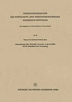 Helferich | Untersuchungen über Wirkstoffe-Fermente-in der Kartoffel und die Möglichkeit ihrer Verwendung | E-Book | www.sack.de