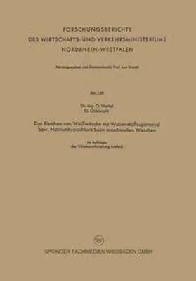 Viertel |  Das Bleichen von Weißwäsche mit Wasserstoffsuperoxyd bzw. Natriumhypochlorit beim maschinellen Waschen | eBook | Sack Fachmedien