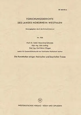 Schwiete | Die Konstitution einiger rheinischer und bayrischer Trasse | E-Book | www.sack.de