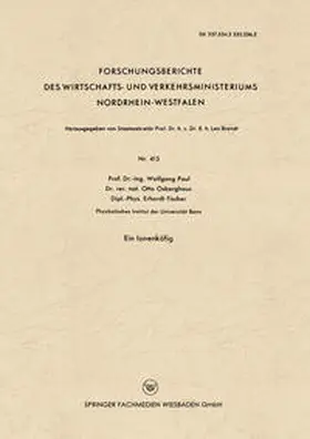 Paul |  Ein Ionenkäfig | eBook | Sack Fachmedien