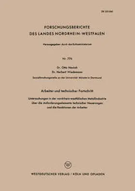 Neuloh | Arbeiter und technischer Fortschritt | E-Book | www.sack.de