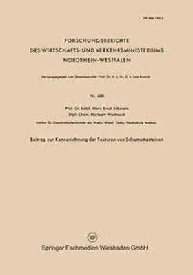 Schwiete | Beitrag zur Kennzeichnung der Texturen von Schamottesteinen | E-Book | www.sack.de