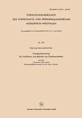 Koch |  Druckgasfeuerung Ein Verfahren zum Betrieb von Gasfeuerstätten | eBook | Sack Fachmedien