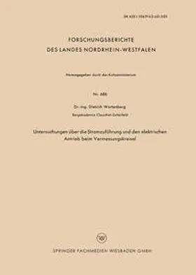 Wartenberg | Untersuchungen über die Stromzuführung und den elektrischen Antrieb beim Vermessungskreisel | E-Book | sack.de