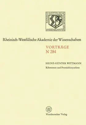 Wittmann | Ribosomen und Proteinbiosynthese | E-Book | www.sack.de