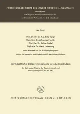 Voigt / Frerich / Radel |  Wirtschaftliche Entleerungsgebiete in Industrieländern | eBook | Sack Fachmedien