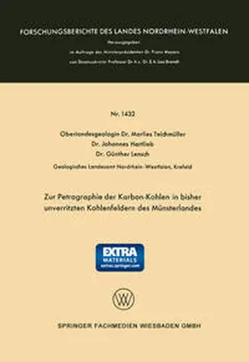 Teichmüller | Zur Petrographie der Karbon-Kohlen in bisher unverritzten Kohlenfeldern des Münsterlandes | E-Book | www.sack.de