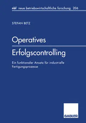 Betz |  Operatives Erfolgscontrolling | eBook | Sack Fachmedien