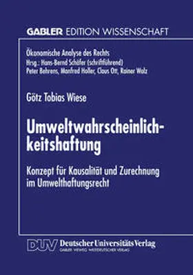  Umweltwahrscheinlichkeitshaftung | eBook | Sack Fachmedien