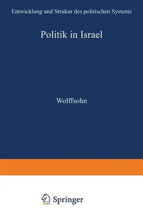 Wolffsohn | Politik in Israel | Buch | 978-3-663-05764-2 | www.sack.de