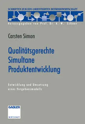 Simon |  Qualitätsgerechte Simultane Produktentwicklung | eBook | Sack Fachmedien