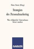 Strutz |  Strategien des Personalmarketing | Buch |  Sack Fachmedien