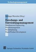 Bullinger / Warschat |  Warschat, J: Forschungs- und Entwicklungsmanagement | Buch |  Sack Fachmedien
