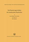 Oelschläger |  Oelschläger, K: Finanzierungsverhalten der westdeutschen Han | Buch |  Sack Fachmedien