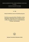 Rheinisch-Westfälisches Institut für Wirtschaftsfo |  Holzversorgung Nordrhein-Westfalens und des Ruhrgebiets insb | Buch |  Sack Fachmedien