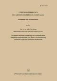 Reutter |  Die nomographische Darstellung von Funktionen einer komplexen Veränderlichen und damit in Zusammenhang stehende Fragen der praktischen Mathematik | Buch |  Sack Fachmedien