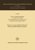 Winterhager |  Winterhager, H: Beitrag zum experimentellen Problem der Mess | Buch |  Sack Fachmedien