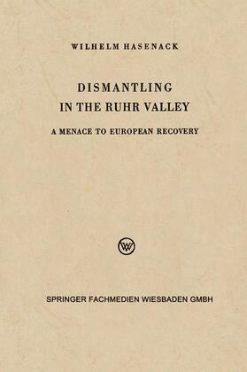 Hasenack | Dismantling in the Ruhr Valley | Buch | sack.de