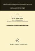 Mathieu |  Mathieu, J: Eigenarten der industriellen Mehrstellenarbeit | Buch |  Sack Fachmedien