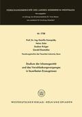 Konopicky |  Konopicky, K: Studium der Inhomogenität und des Verschlackun | Buch |  Sack Fachmedien