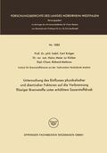 Kröger |  Kröger, C: Untersuchung des Einflusses physikalischer und ch | Buch |  Sack Fachmedien