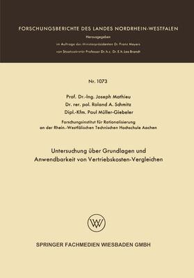 Mathieu | Mathieu, J: Untersuchung über Grundlagen und Anwendbarkeit v | Buch | 978-3-663-06480-0 | sack.de