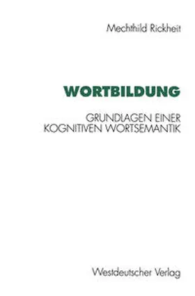 Rickheit |  Wortbildung | eBook | Sack Fachmedien