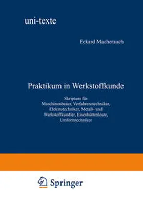 Macherauch |  Praktikum in Werkstoffkunde | eBook | Sack Fachmedien