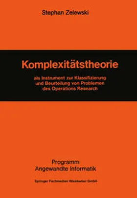 Zelewski |  Komplexitätstheorie | eBook | Sack Fachmedien