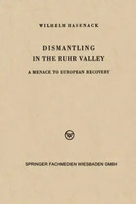 Hasenack | Dismantling in the Ruhr Valley | E-Book | www.sack.de