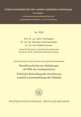 Reutter / Neukirchen / Sommer | Untersuchungen auf dem Gebiete der praktischen Mathematik | E-Book | www.sack.de