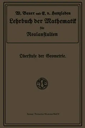 Bauer |  Lehrbuch der Mathematik für Realanstalten | eBook | Sack Fachmedien