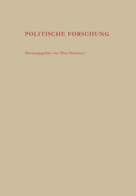 Stammer |  Politische Forschung | eBook | Sack Fachmedien