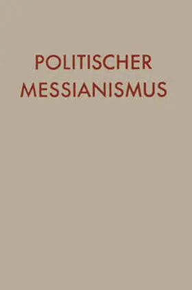 ¿Almôn |  Politischer Messianismus | eBook | Sack Fachmedien