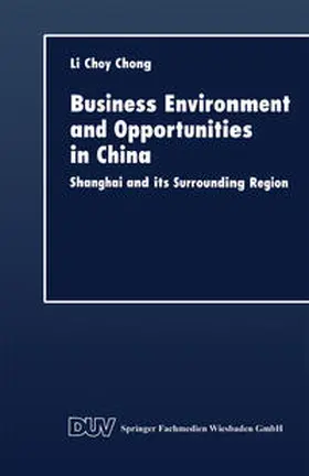  Business Environment and Opportunities in China | eBook | Sack Fachmedien