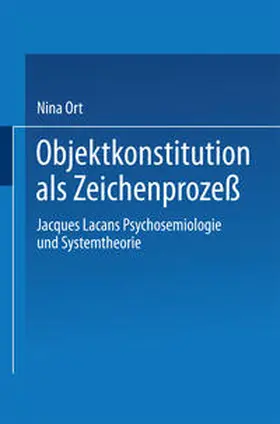 Objektkonstitution als Zeichenprozeß | E-Book | www.sack.de