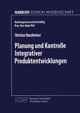  Planung und Kontrolle Integrativer Produktentwicklungen | eBook | Sack Fachmedien
