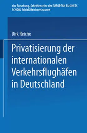 Privatisierung der internationalen Verkehrsflughäfen in Deutschland | E-Book | www.sack.de