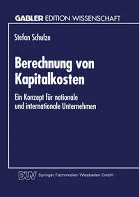 Berechnung von Kapitalkosten | E-Book | sack.de