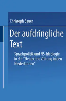  Der aufdringliche Text | eBook | Sack Fachmedien